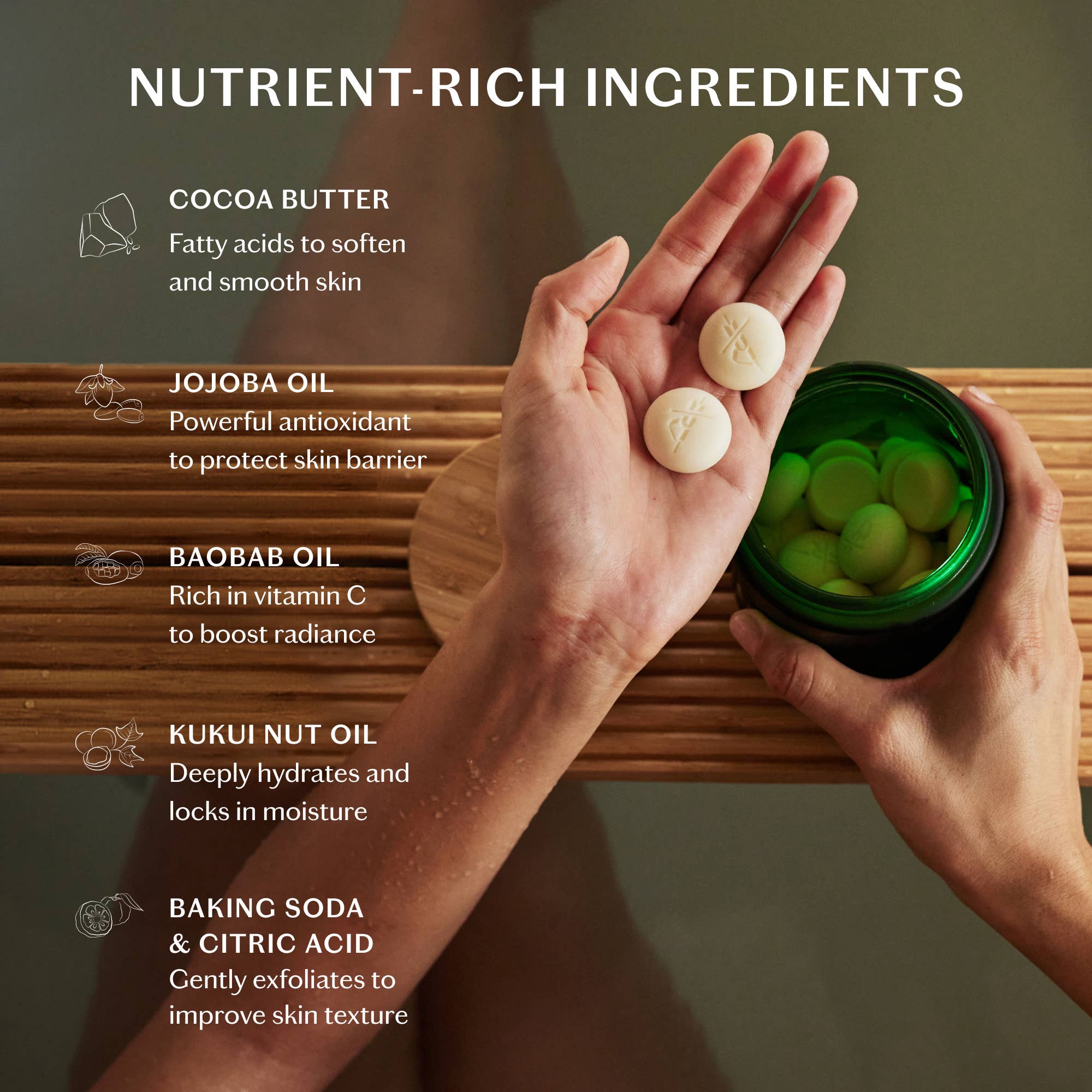 Daily Pebble | Deep Moisturizing Solid Bath & Shower Oil: Tray of 20 - Image 4