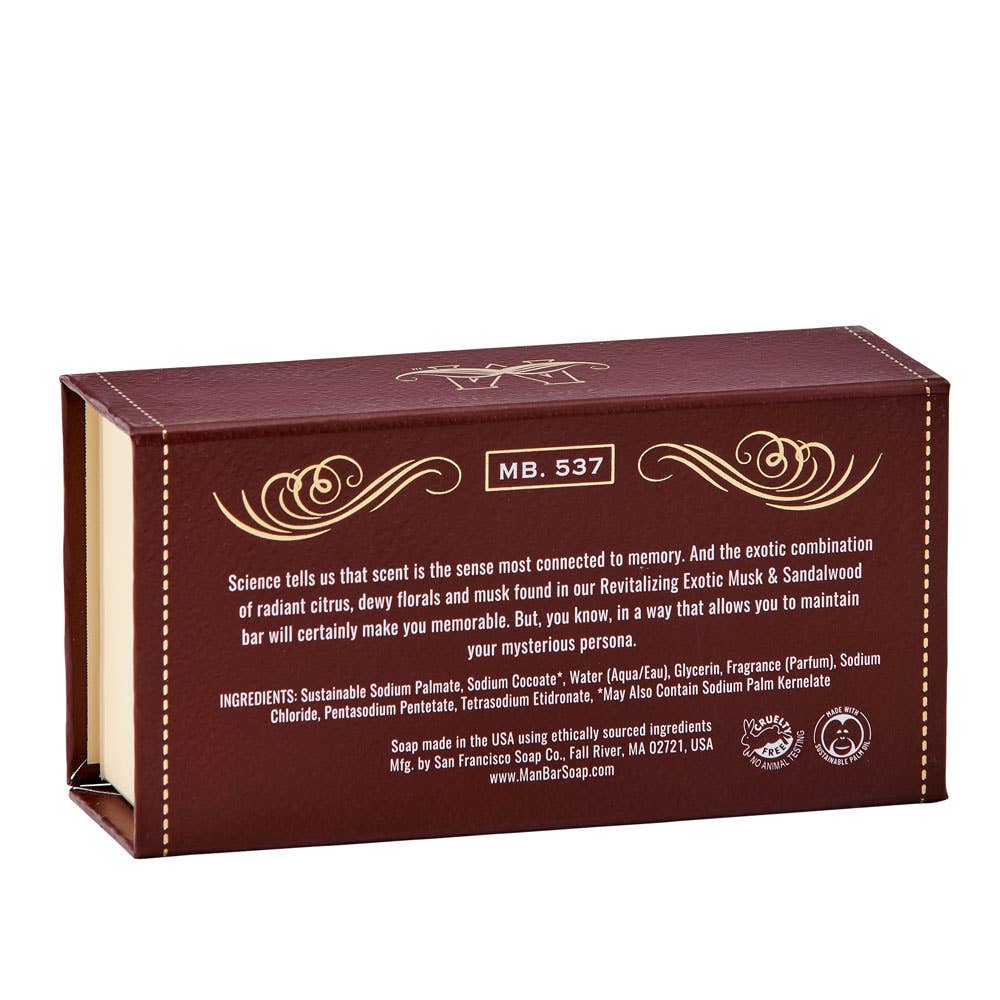 Exotic Musk & Sandalwood Man Bar - Image 2