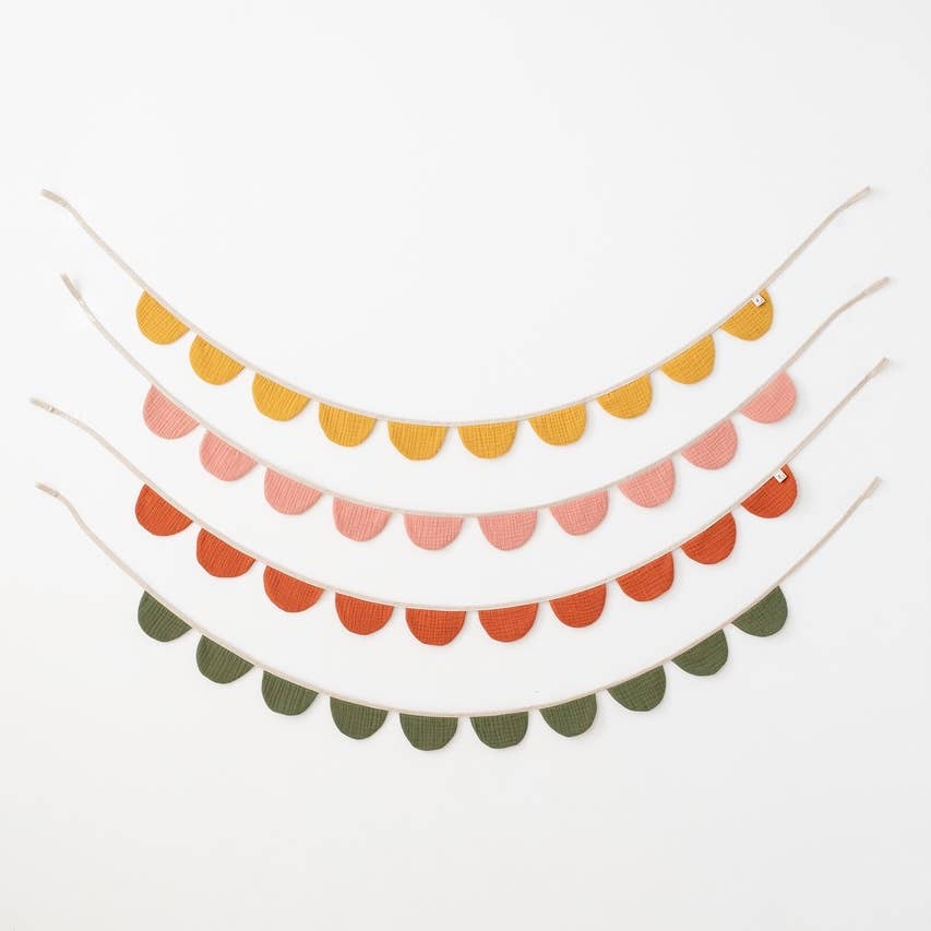 Monocrom - Dark green cotton banner - Image 3