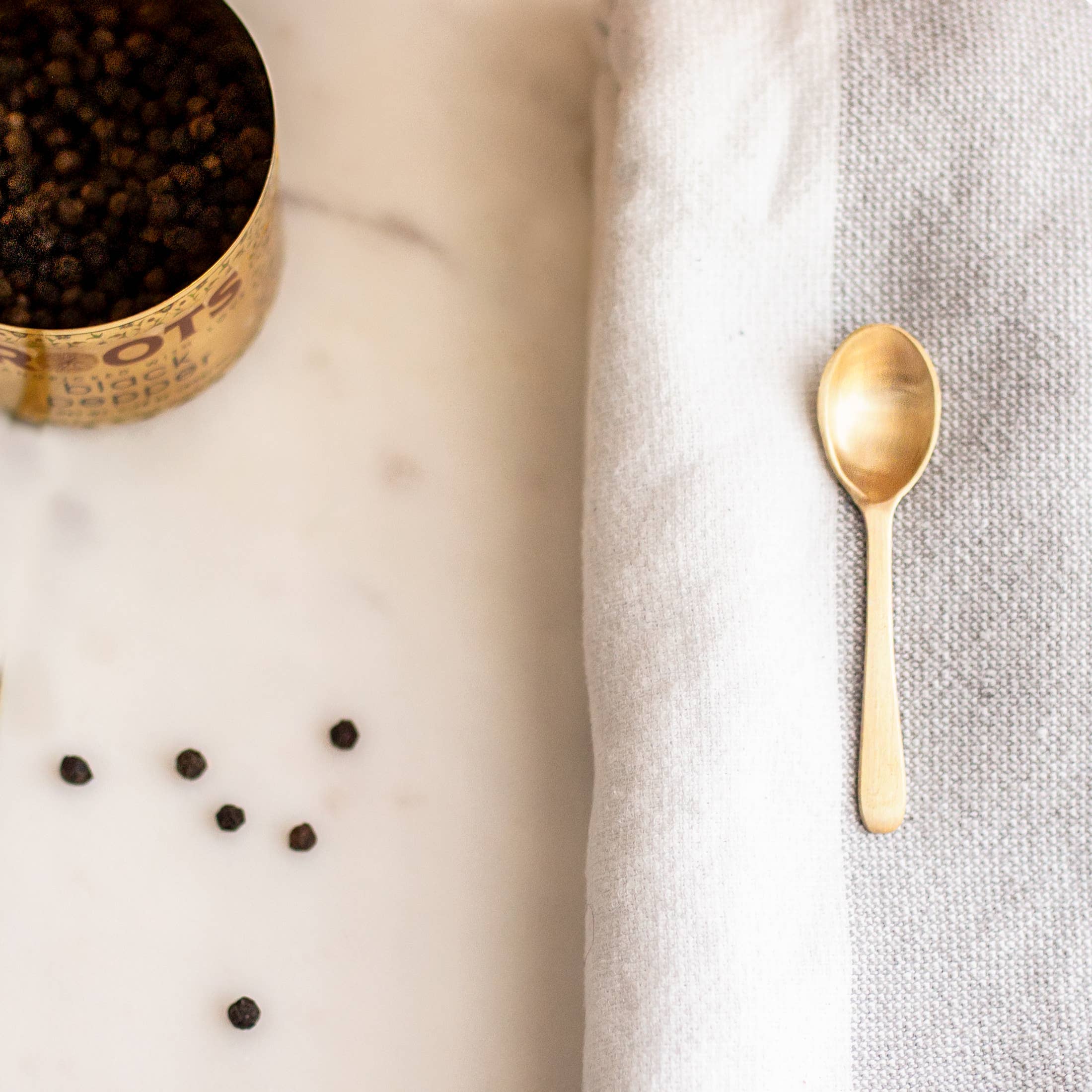 Handmade Artisanal Brass Spoons (50 Spoons) - Image 5