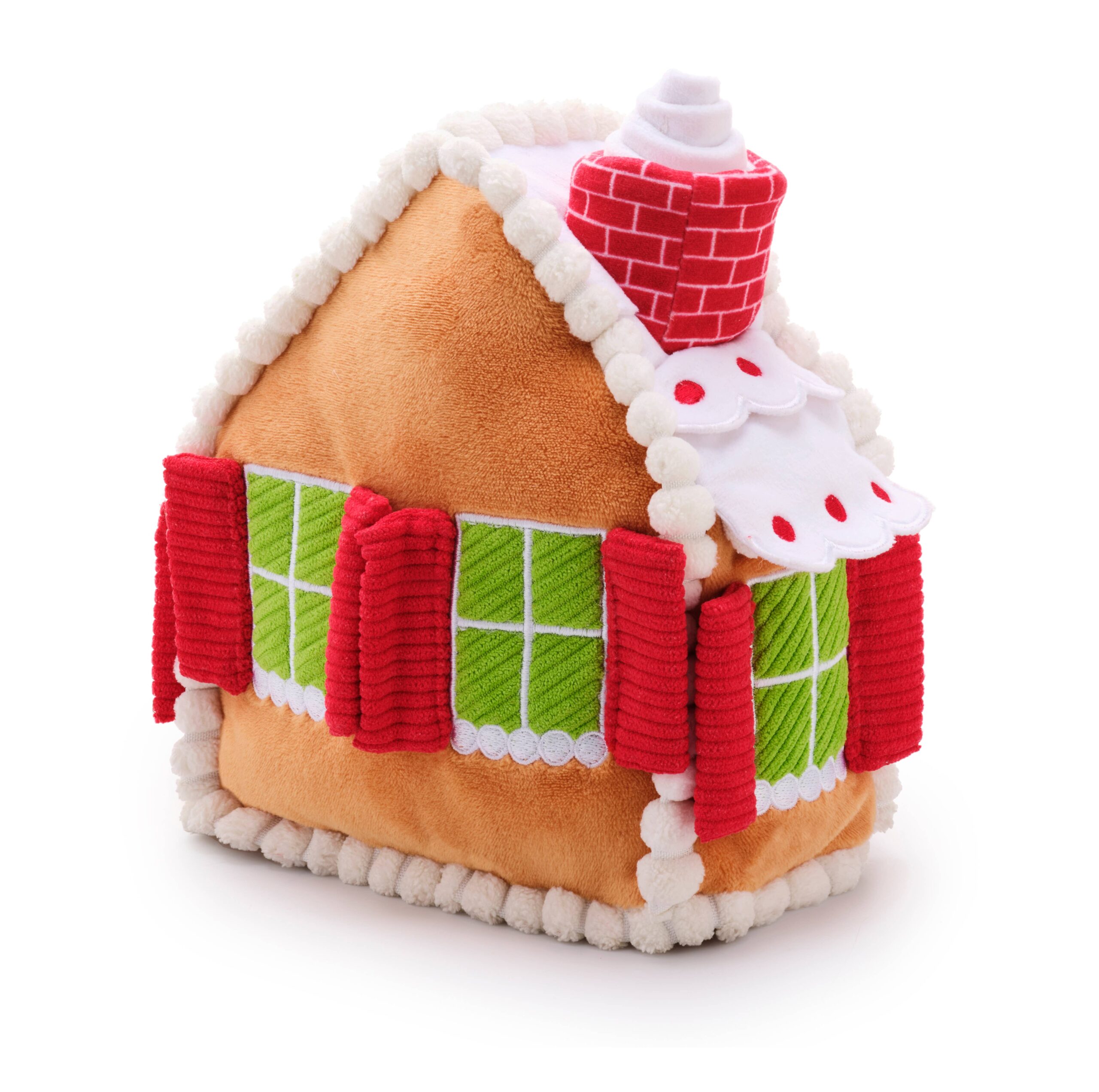 Gingerbread House Interactive Snuffle Holiday Dog Toy - Image 2