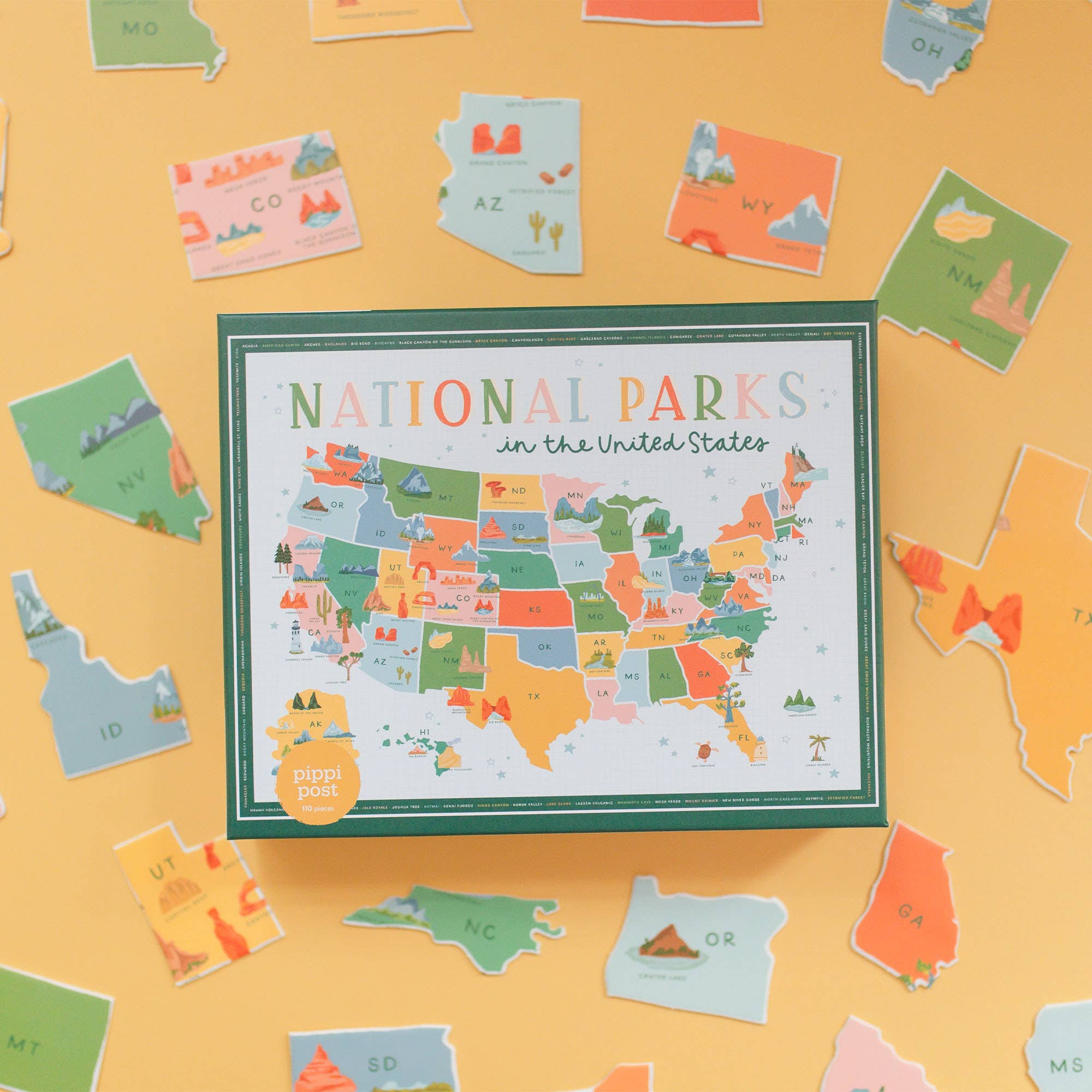National Parks in the US - 110 Piece Jigsaw Puzzle - Image 5