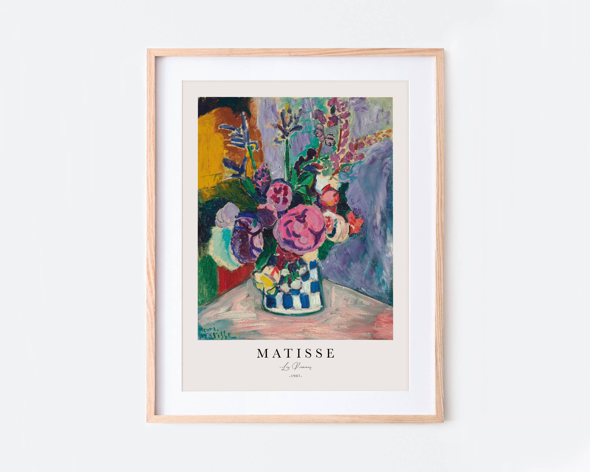 Sugar & Canvas - Henri Matisse Les Pivoines 1907 Art Print M150 - Image 5