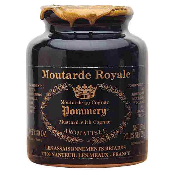 The French Farm - Pommery Cognac Mustard Stone Jar 8.8oz
