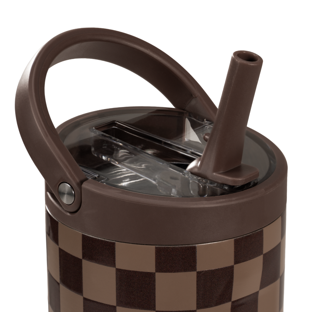 Autumn Checkers HydroJug 32 oz Sport Water Bottle - Image 2