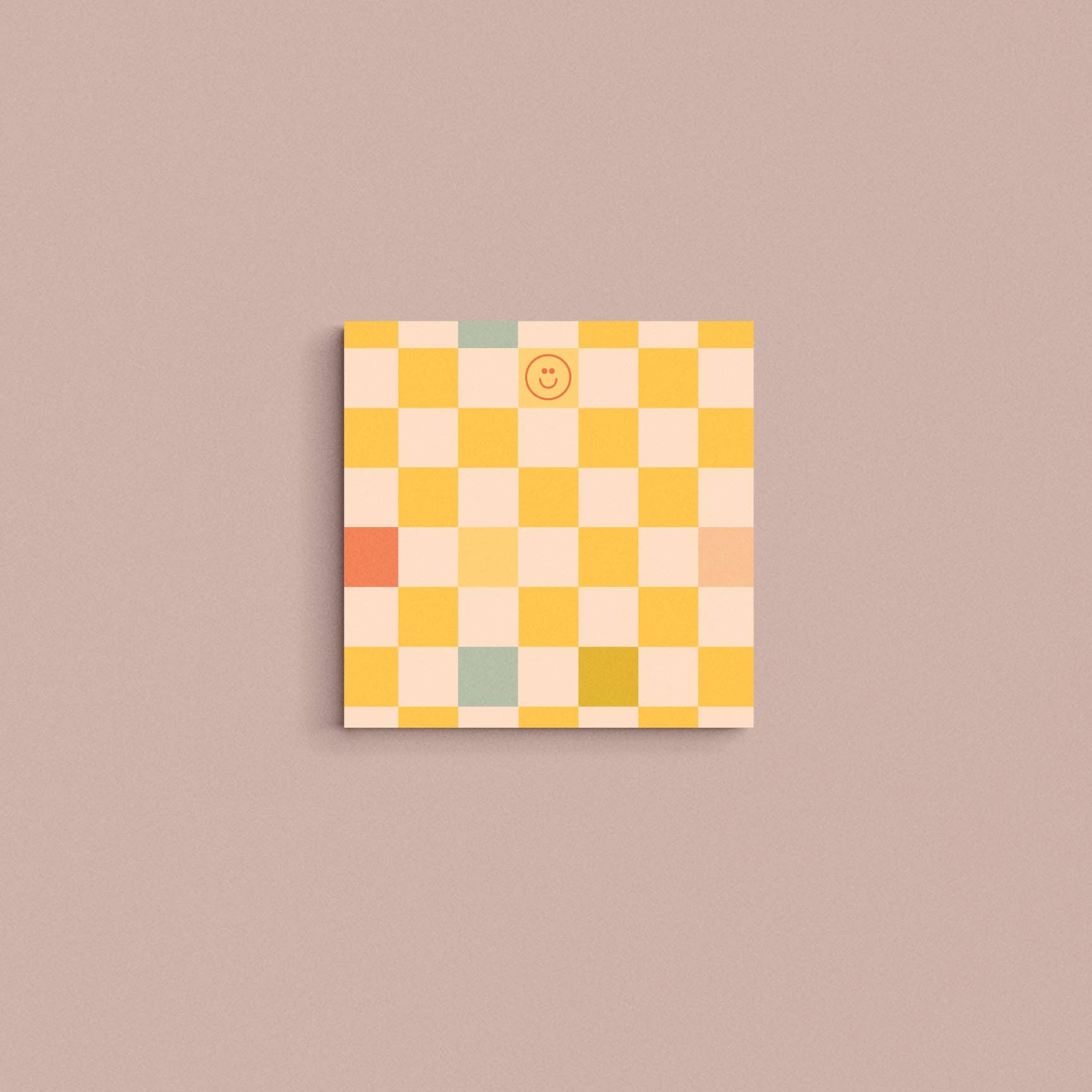 Library Design Co. - Mini Check Pad Pink