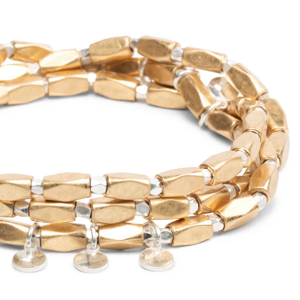 Metal Wrap - Iconic/Disc/Gold & Silver - Image 2