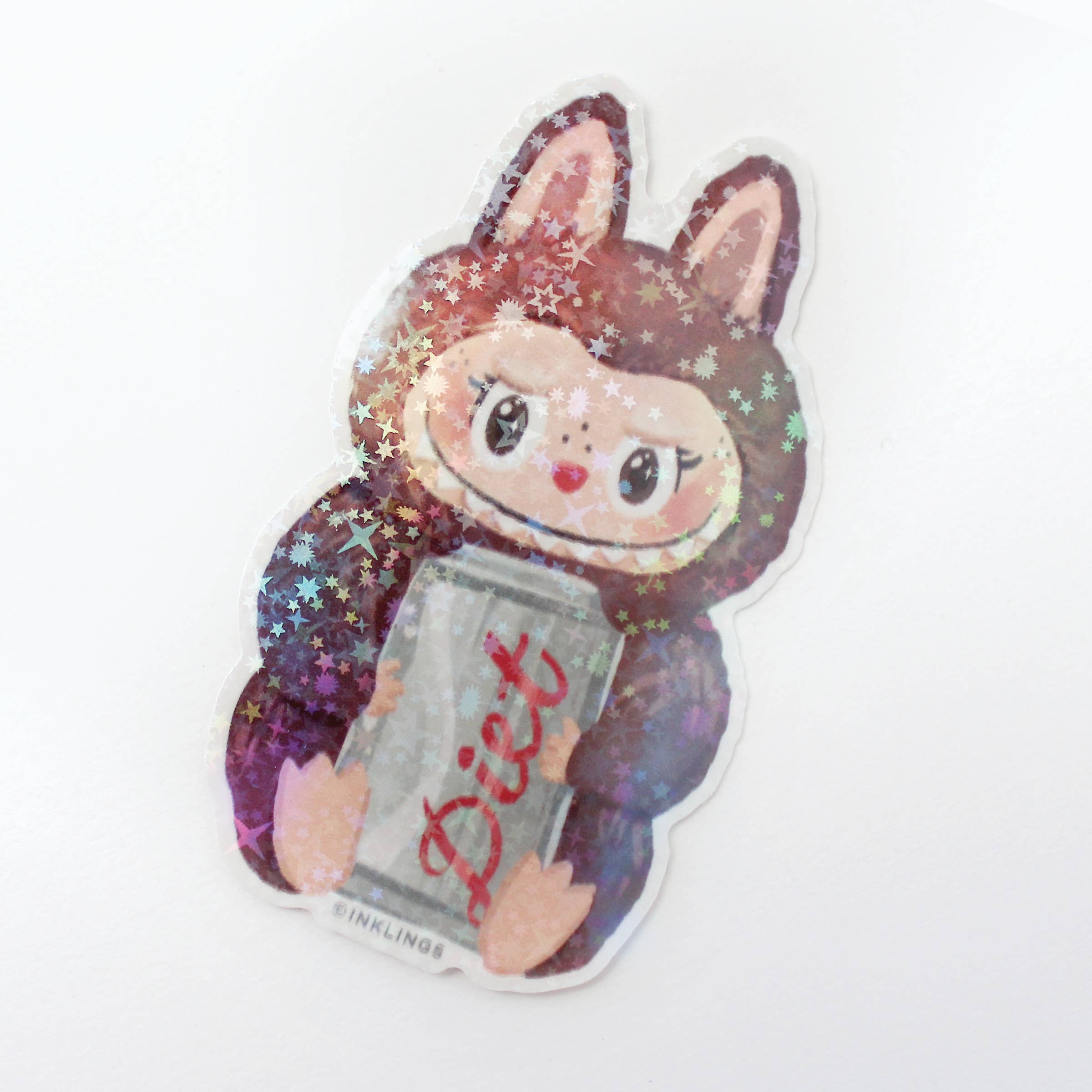 Holographic Vinyl Sticker - Labubu Monster - Image 6
