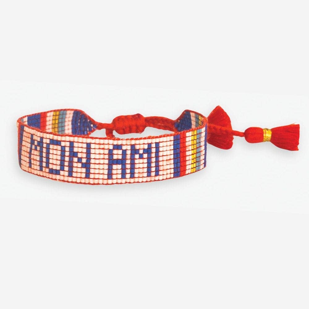 Gabby "Mon Ami" Adjustable Beaded Bracelet Multicolor Wholesale