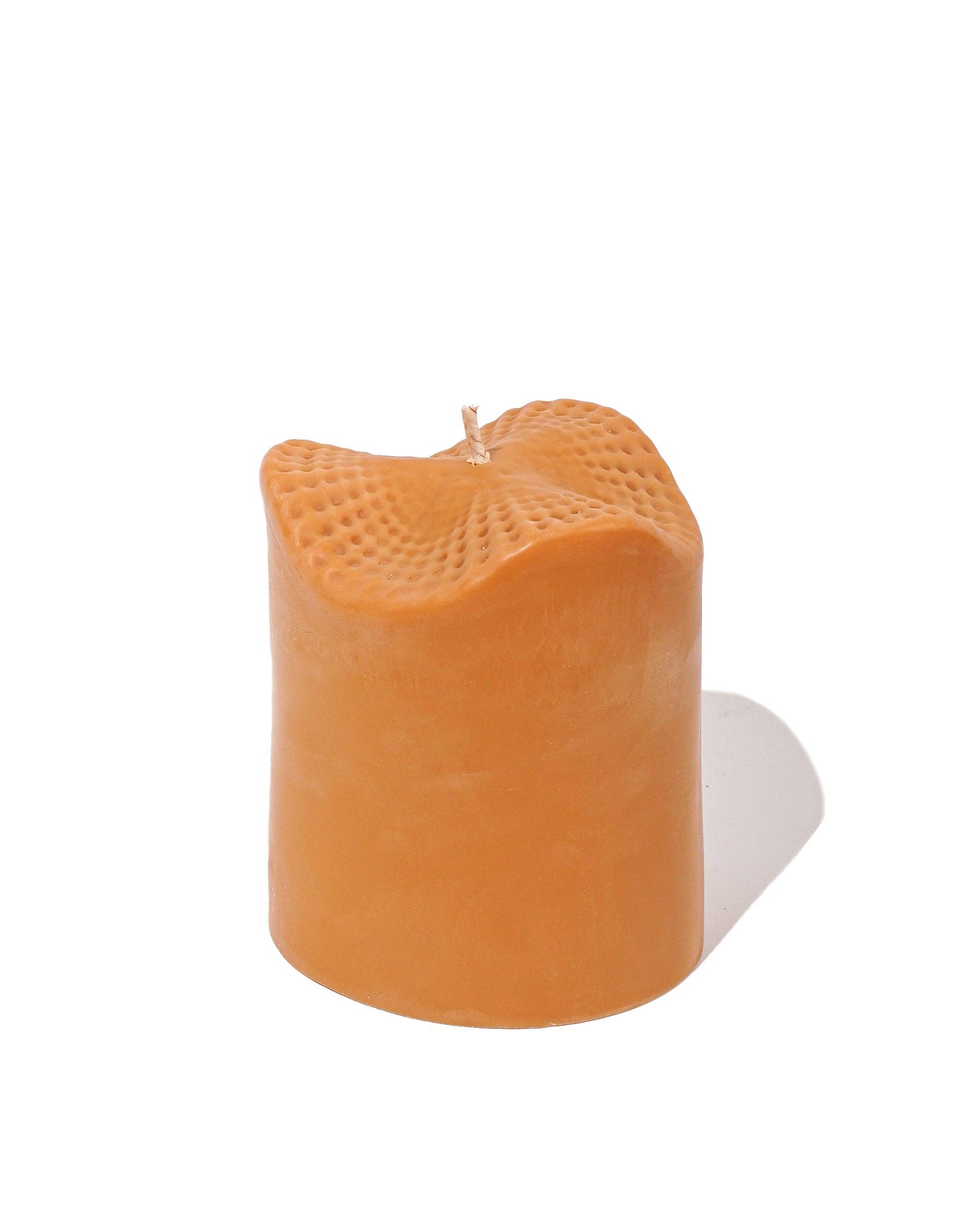 Ebb & Flow - Swell Soy Wax Pillar Candle - Mustard