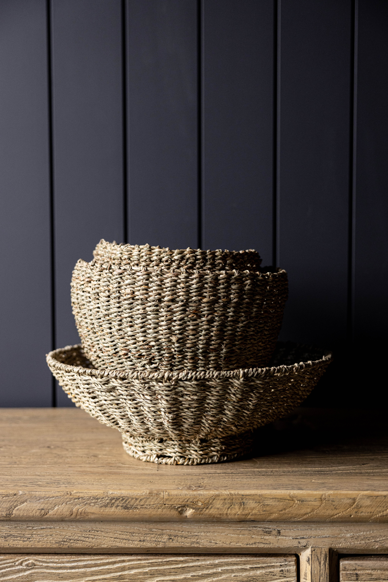 Woven Seagrass Bowl: Small