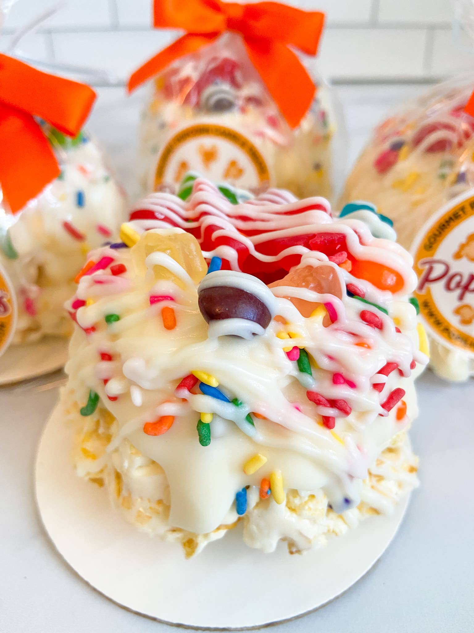 Chewy Candy Mini Gourmet Popcorn Cakes