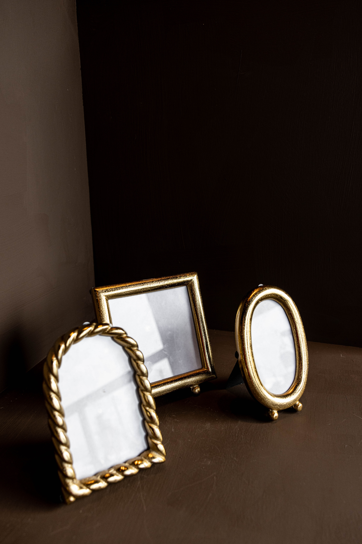 Brushed Brass Photo Frame: Arched - Image 3